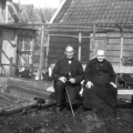 Het echtpaar Uijttewaal- van den Dobbelsteen, ca 1920. 
